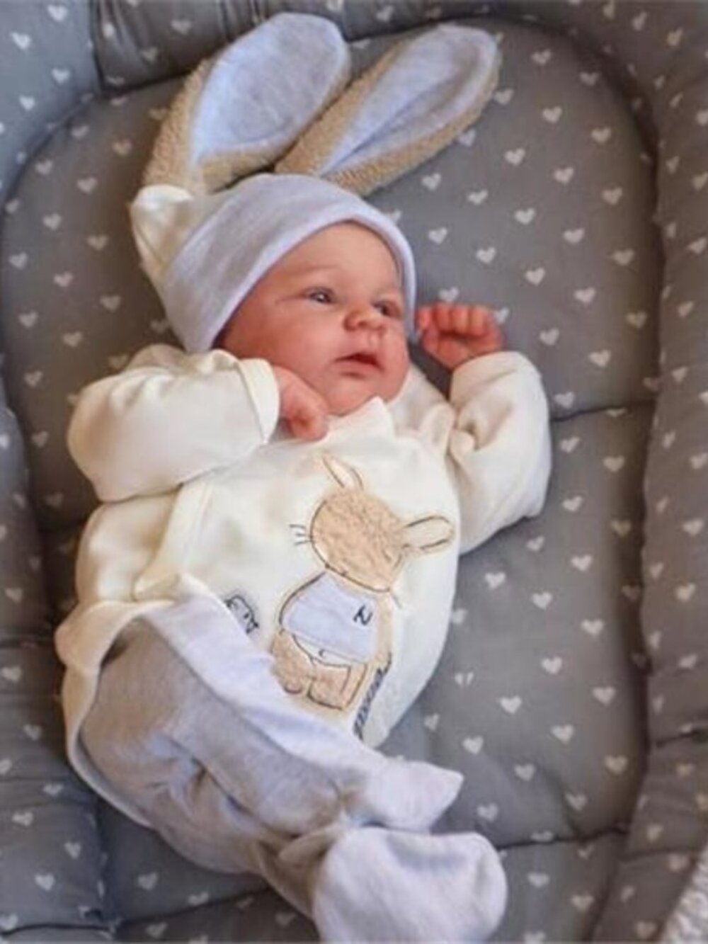 17 inch Silicone Doll Soft Body Realistic Reborn Baby Doll
